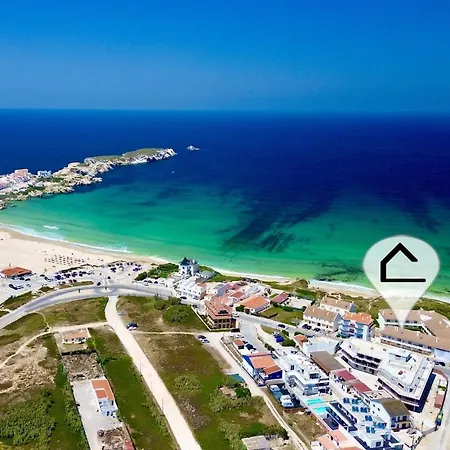 Catarina House - Baleal Beach, Balcony, Pool Ferrel (Leiria)