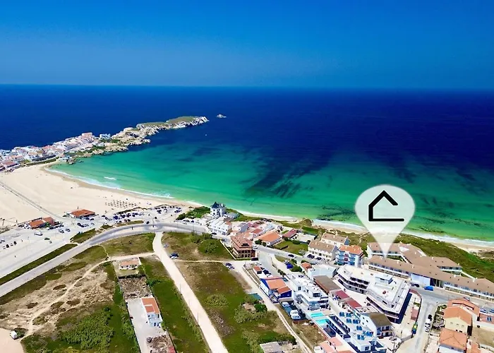 Catarina House - Baleal Beach, Balcony, Pool Ferrel (Leiria)